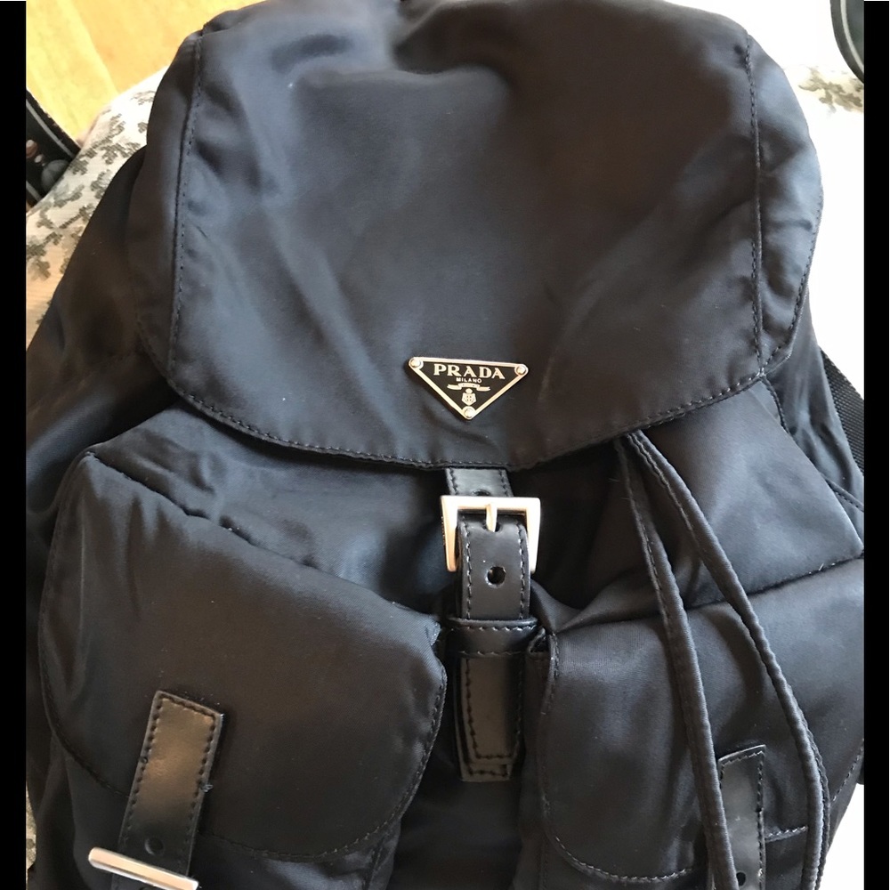 Like New!! Authentic Prada🎒 Backpack. FUNctional!